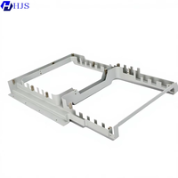 Pièces en tôle de précision personnalisées de la marque HJS, estampage, pliage, découpe au laser, usinage CNC, fabrication en acier galvanisé, laiton