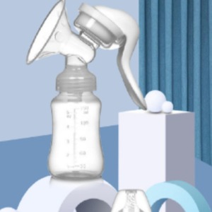 Portable Hand-Free Breast Pump with Suction Cup Bottom Manual Breast Milk Collection Non-Electric Milking Machine for Baby - Product Image 4