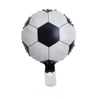 Ballon en feuille de football de 10 pouces, forme de ballon de football, décoration de fête d'anniversaire