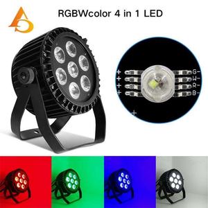 Fabricante Chino de Focos LED RGBW de 100w para Exteriores, Resistentes al Agua, con 7 Focos de 18w para Escenarios - Product Image 6