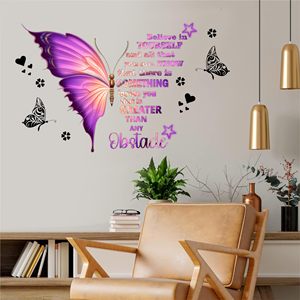 Custom Self-Adhesive Pvc <b>Vinyl</b> Waterproof Wall Sticker <b>Removable</b> Printing Decal Kids Room Walls Home Decoration for Children - Product Image 1
