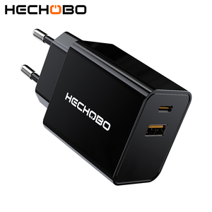 Mini cargador de pared certificado Ce OEM para iPhone 14 Fast 20W PD carga 2 puertos <span class=keywords><strong>USB</strong></span> <span class=keywords><strong>C</strong></span> tipo Qc3.0 auricular eléctrico OVP protección - Product Image 2