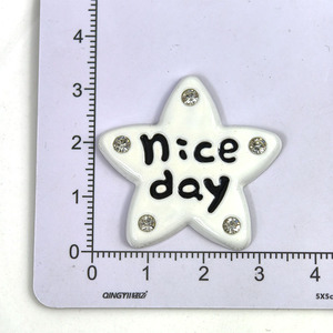 Breloques en résine acrylique Nice Day Star pour bijoux DIY, coques de téléphone, boucles de chaussures, pinces à cheveux et accessoires - Product Image 4