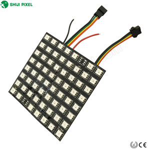 SHIJI APA102C 8*8cm DC5V RGB Full Color LED Matrix Flexible RGB Pixel Panel - Product Image 4