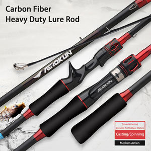 Leurre de mer à haute teneur en fibre de carbone Baitcasting filature cannes à pêche leurre canne à pêche Baitcasting canne à pêche - Product Image 2