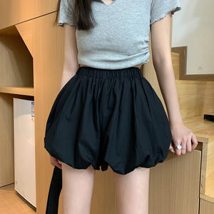 Jupe plissée en satin taille haute style A pour femme, printemps-été, blanche, coupe courte effet gâteau, amincissante, petite taille - Product Image 6