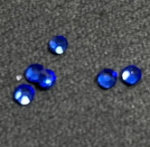 rond 2mm bleu foncé