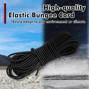 Cordon élastique marin robuste de 1/4 pouce x 50 pieds, corde extensible en polyester pour camping, tentes, cargaison, auvent, kayak, extérieur - Product Image 5