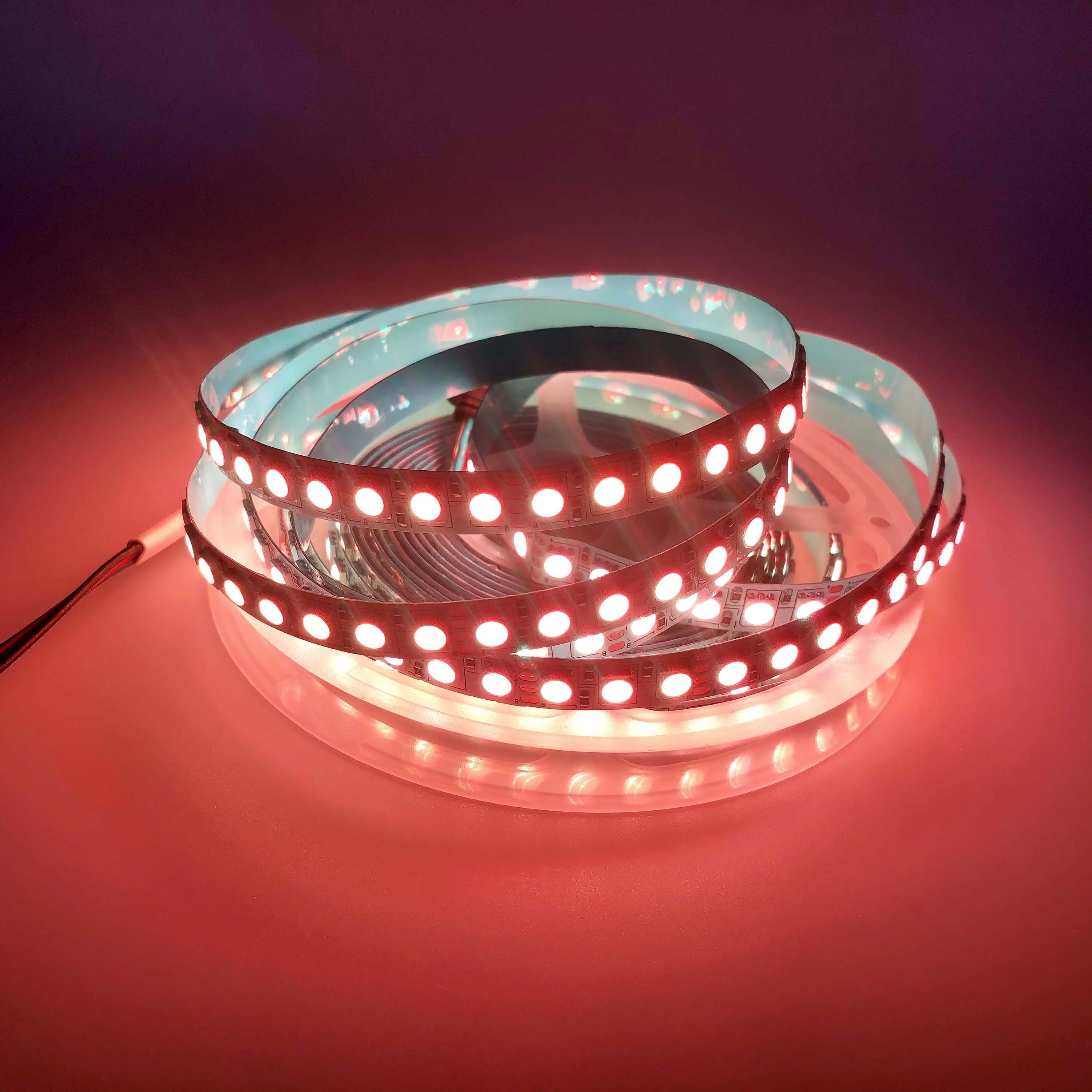 5V 12V 24V RGB 5050 LED Strip Light 5M Reel 30 60 120LEDs/m IP20 IP65 IP67 IP68 Waterproof Color Changing for Bedroom Decor