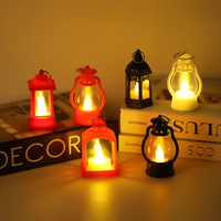 Lanternes miniatures rétro en gros, style cour, veilleuses de chevet pour décorations et cadeaux de Noël