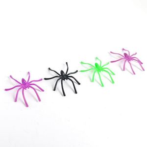 Factory Direct Halloween Long-Legged Model Various Colors Luminous Realistic Cotton <b>Spider</b> <b>Plastic</b> Material - Product Image 4