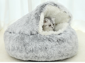 Cama para Perros y Gatos de Piel Sintética Rosa, Transpirable, Ortopédica, para Exteriores, Marca Privada - Product Image 4