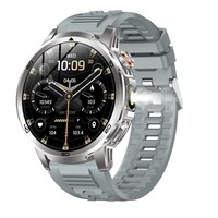 Reloj Inteligente Multifuncional AK95 Android/IOS, Monitor de Actividad Física, Monitor de Frecuencia Cardíaca, Linterna IPS, Luz Roja Intermitente