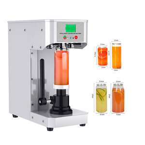 Semi Automatic Electric Plastic <strong>Can</strong> Seamer <strong>Machine</strong> for Beer Soda Bubble Tea Bottles with Cold <strong>Sealing</strong> - Product Image 1