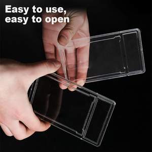 Estuche de Cuero PU Transparente de Alta Calidad para Tarjetas Graduadas de 35PT con Cierre Magnético para <span class=keywords><strong>BGS</strong></span> SGC TCG Pokemoned - Product Image 3