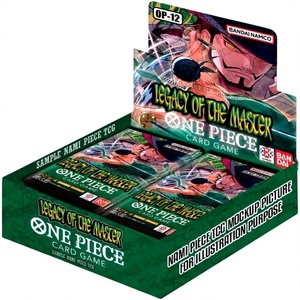 Boîte de rappel One <span class=keywords><strong>Piece</strong></span> OP12 pour Legacy of the <span class=keywords><strong>Master</strong></span> (OP-12) - Échantillon de jeu de cartes en PVC - Product Image 1