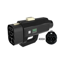 Adaptateur EV 400KW 400A DC CCS2 vers GB/T avec application intelligente pour BYD NIO Xpeng Geely aux stations de recharge CCS2