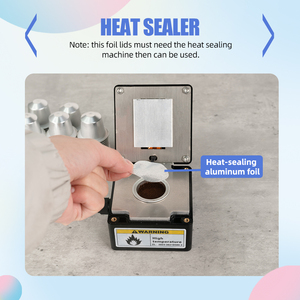 100 tapas <span class=keywords><strong>de</strong></span> papel <span class=keywords><strong>de</strong></span> aluminio para taza <span class=keywords><strong>de</strong></span> <span class=keywords><strong>filtro</strong></span> <span class=keywords><strong>de</strong></span> café compatibles <span class=keywords><strong>con</strong></span> máquinas <span class=keywords><strong>de</strong></span> línea <span class=keywords><strong>originales</strong></span> Nespresso - Product Image 6