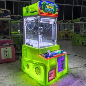 Petite machine à bonbons commerciale à monnayeur en plastique, machine à attraper les poupées individuelles, grue domestique, garantie 1 an, version anglaise - Product Image 1