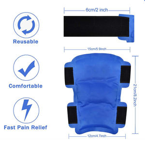 Envoltura Reutilizable de Gel Frío/Calor para Pierna, Pantorrilla, Dolor de Espinilla, Lesiones Deportivas, Alivio del Dolor, Terapia de Frío/Calor, Envolturas de Gel Frío - Product Image 2