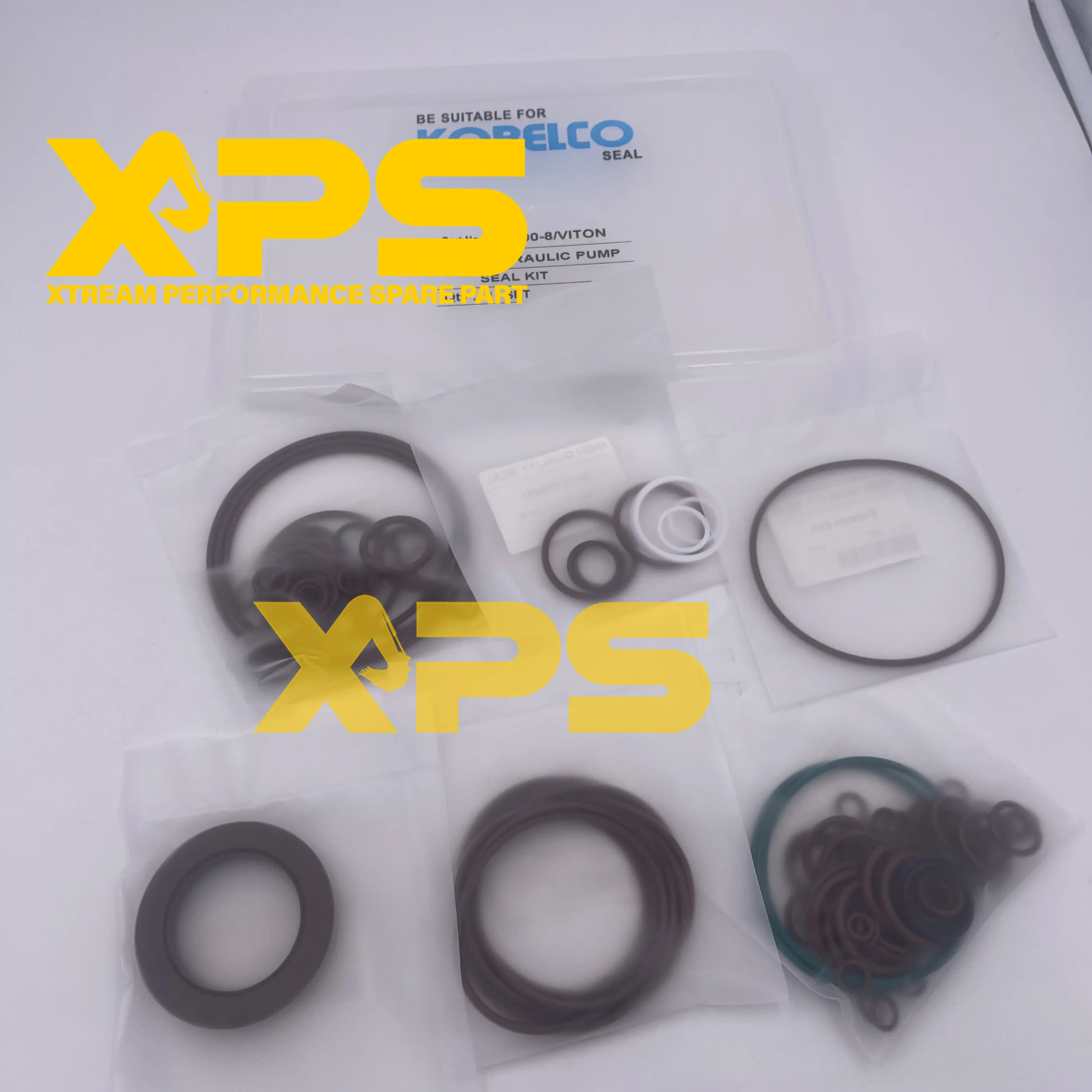 Seal kit mainpump SK200-8 VITON/FKM para Kobleco SK200-8 bomba principal controle válvula de viagem motor swing motor selo kit