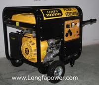 1kVA 1kW 1,5kW 3kVA 3kW 7kVA 220V Generator Benzin Elektrischer Stromerzeuger Einphasig AC Gas Biogas DC 12V Tragbare Generatoren