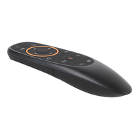 G10 G10S con 6 Giroscopios, Air Mouse con Control Remoto Inalámbrico de 2.4G para TV Box, Mini Control Remoto de 2.4G con Luz LED AAA