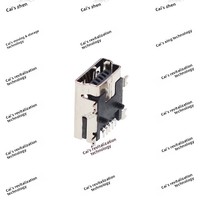 Conector Hembra ZX MINI de 5 Pines, Base para Cable de Carga y Datos, Conector V3 Hembra