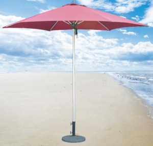 Modern Outdoor Central Column Parasol Garden Umbrella for Courtyard Balcony Gym & Park Use-Rust Resistant - Product Image 4