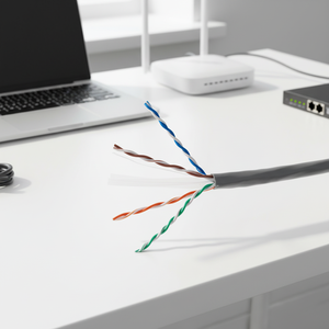 Cavo LAN Cat6A per Esterni con Schermatura, Bobina da 305m, 23AWG, Rame Nudo CCA, Impermeabile, <span class=keywords><strong>SFTP</strong></span> FTP, Cavo Cat6 per Esterni - Product Image 5