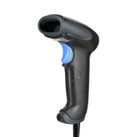 Lecteur de codes-barres USB 1D 2D QR filaire portable CMOS, prend en charge la lecture sur écran, lecteur de codes-barres UPC pour entrepôt et bibliothèque
