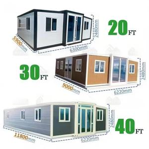 40ft Folding House Expandable <strong>Trailer</strong> Prefabricated Australia Plans Outdoor <strong>Storage</strong> Shed Tiny Mobile Steel Villa Casa Home - Product Image 4
