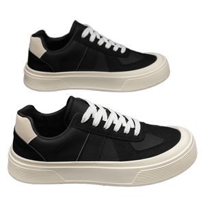 Mesh Lace-Up Running <b>Shoes</b> Men 2025 Winter New Style Thick-Soled Wear-Resistant High-End Feel <b>Work</b> Lightweight Casual Trendy - Product Image 1