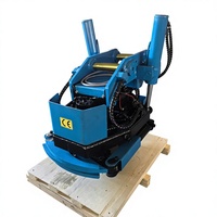 Rotateur hydraulique inclinable SLN pour excavatrice, 5-6 tonnes, rotation 360°, inclinaison 45°, pince auxiliaire, attache rapide, CE ISO9001, usine OEM/ODM 1