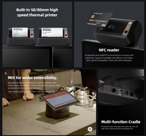 Sunmi V3 mix 10.1inch màn hình cảm ứng android13 Máy tính để bàn POS Máy in nhiệt siêu thị NFC mã vạch quét POS hệ thống - Product Image 3