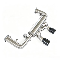 Tuyaux d'échappement Catback de haute qualité avec silencieux à valve pour Porsche 991.2 Carrera GTS 4S 3.0T 2015-2019 Libérez le potentiel de puissance turbo