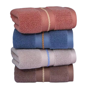 Serviettes en coton personnalisées, serviette visage <span class=keywords><strong>de</strong></span> qualité supérieure, très absorbante et douce, couleur unie, tissu <span class=keywords><strong>de</strong></span> bain et <span class=keywords><strong>de</strong></span> visage <span class=keywords><strong>fantaisie</strong></span>, séchage rapide, débarbouillette - Product Image 1