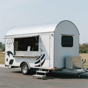 Camion de nourriture mobile de vente rapide en plein air 2025, remorque de concession de rue, camion de crème glacée - Product Image 5