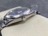 Montre de qualité supérieure, étanche, mécanique, 228-236, 40 mm, ARF Factory, acier 904L, mouvement VR3255, cadran bleu avec date, montre présidentielle
