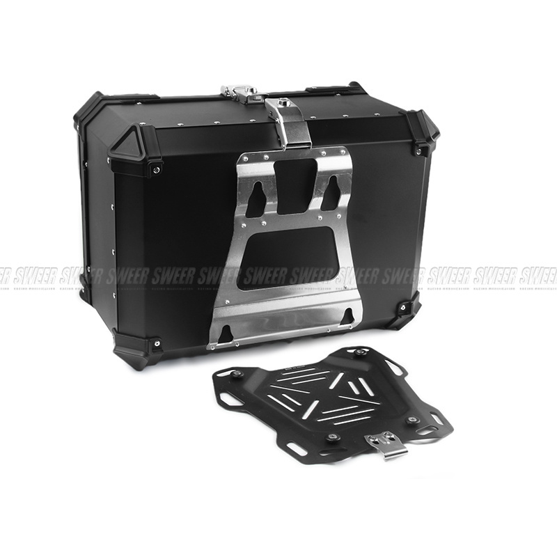 Motorcycle 65L Courier Box - Durable & Waterproof Storage
