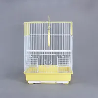 Mangeoire externe galvanisée en métal pour cage à perroquets et pigeons, anti-rouille, écologique, pour l'élevage d'oiseaux de compagnie