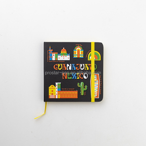 Cover multicolore per Notebook con <span class=keywords><strong>copertina</strong></span> <span class=keywords><strong>rigida</strong></span> quadrata Souvenir con stampa a colori personalizzata - Product Image 1