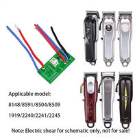 Accessoires de remplacement pour montage DIY, carte de circuit compatible avec Wahl Clipper Magic Clip Sterling Designer 100 Year 5 Star Senior