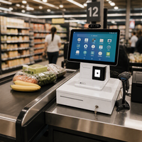 Mesin Kasir All-in-one, Supermarket, Toko Kelontong, Retail Kecil, Katering, Mesin Pemesanan Kode QR