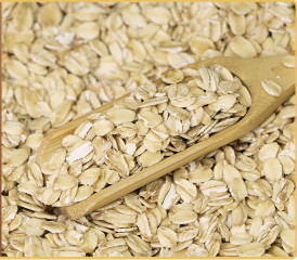 דגני בוקר פרימיום משיבולת שועל מגולגלת, מזון אנרגטי עשיר בסיבים לחובבי כושר, ללא הנדסה גנטית, דגנים מלאים, חיי מדף 12 חודשים - Product Image 3