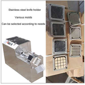 Machine à découper les frites et les chips de pommes de terre en acier inoxydable avec moteur 220/380V, garantie 1 an - Product Image 5