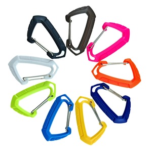 Outdoor Hiking S Hook Carabiner Keychain S-Shaped Lobster Buckles for Bag Promotional Mountaineering Buckles Carabiner