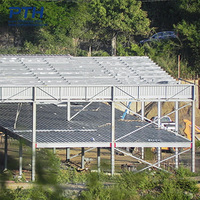 Atelier et entrepôt logistique préfabriqués en acier moderne pour usine avec conception d'ingénierie