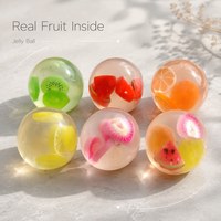 Jouet anti-stress en forme de boule en gelée de pétrole, fait main, à remontée lente, pour enfants et adultes