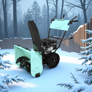 Soplador de nieve Glyde New Mall Farm Estate Mountain Resort con motor, engranajes y rodamientos, distancia de lanzamiento de 11 m, ángulo de lanzamiento de 190° - Product Image 1